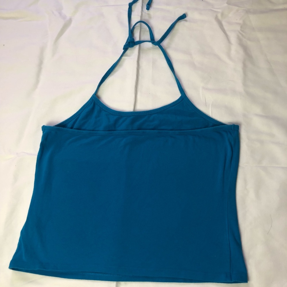 Blue Crop Top - Picture 2 of 2